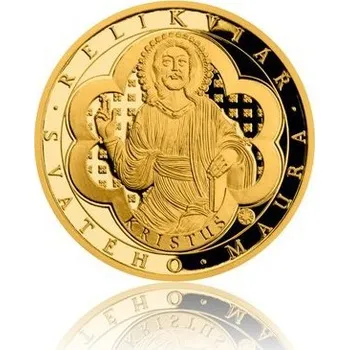 Česká mincovna Sada dvou zlatých mincí Relikviář svatého Maura proof 15.56 g