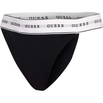 Kalhotky GUESS DÁMSKÉ KALHOTKY CARRIE BRAZILIAN 1P BLACK O2BE04KBBU1 JBLK Velikost: S