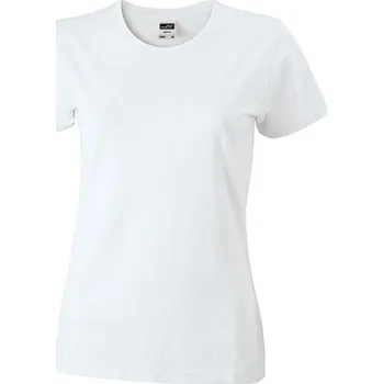 Dámské tričko James&Nicholson Dámské triko JN971 White S