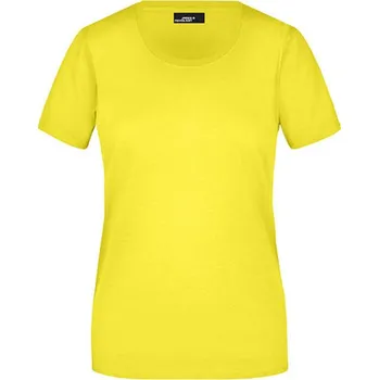 James&Nicholson Dámské triko JN901 Yellow XL
