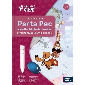 interaktivní kniha Albi Kouzelné čtení Parta Pac a kletba Modrého Jonáše