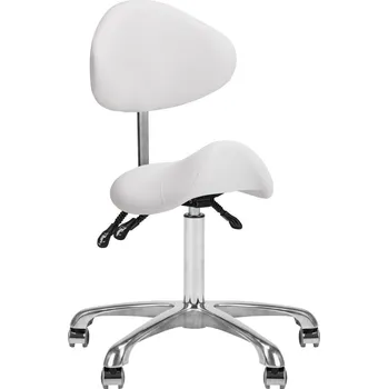 Kosmetický taburet 1004 Giovanni - bílý