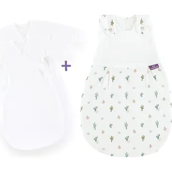 Spacák TRÄUMELAND Spací pytel Liebmich 3dílný set Kaktusliebe 68/74