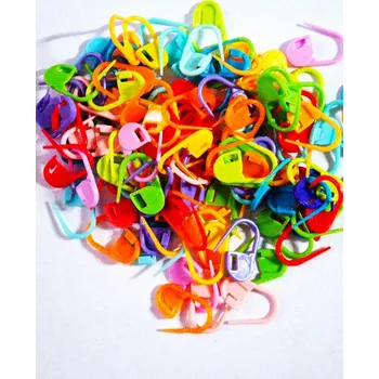 Nástroj na niť a příze Spínací špendlík značkovač na pletení 20ks