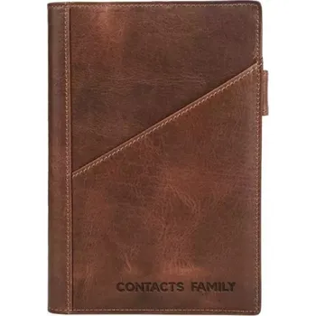 Obal na knihu ContactS CF1043B5 kožený obal B5