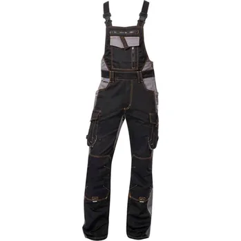 montérky Kalhoty pracovní s laclem Ardon VISION 03 černá 182 44