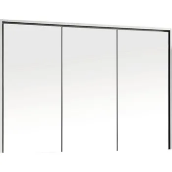Koupelnový nábytek Zrcadlová skříňka bez osvětlení Differnz Providence 120 x 16 x 70 cm bílá