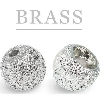 Knápek Brass Beads Regular Sunny Silver 3,3mm