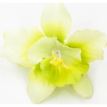 umělá květina Orchidej 001 zelenkavá