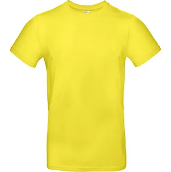 Pánské tričko B&amp;C Unisex triko TU03T Solar Yellow L