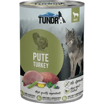 Krmivo pro psa Tundra Dog krůtí maso 12 × 400 g