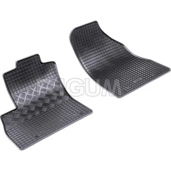 autokoberec Gumové koberce Fiat Fiorino 2008 2 místa přední