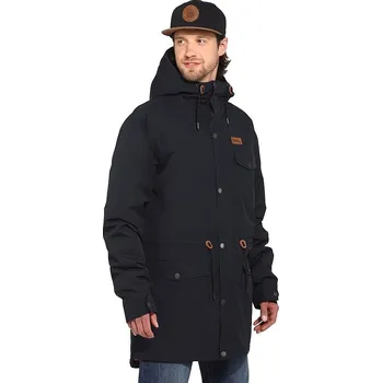 Pánská parka bunda Horsefeathers Preston - Plain Black S