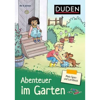 První čtění Mein Spiel- und Lernblock 4 - Abenteuer im Garten - Krause, Marion