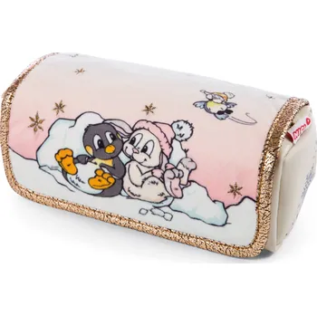 Penál NICI penál plyšový Winter Friends 2022, 19x7x7 cm