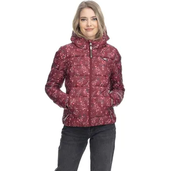 Dámská bunda RAGWEAR bunda - Tiasa Wine Red (4055) velikost: L