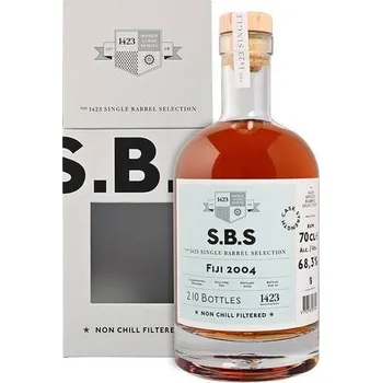 Rum S.B.S Fiji 2004 68,3% 0,7 l&nbsp;(karton)