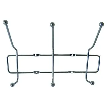 Věšák Věšák 3 dvojháčky drát chrom T-BOU