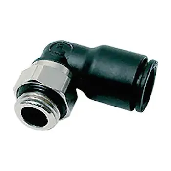 Příslušenství ke kompresoru Stavitelná přípojka pro pneumatiku, koleno G1/4"vně na hadičku 10mm Legris 3199 10 13