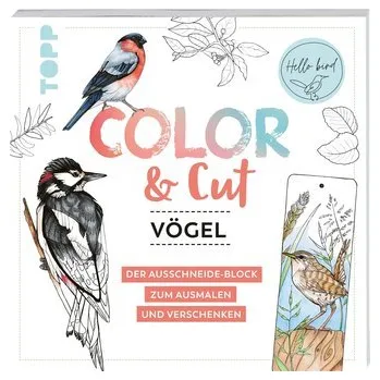 Encyklopedie Color & Cut - Vögel - Dierksen, Mila