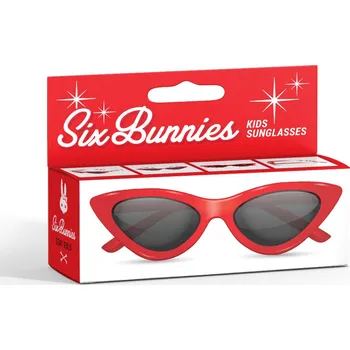 SIX BUNNIES BRÝLE SIX BUNNES RED