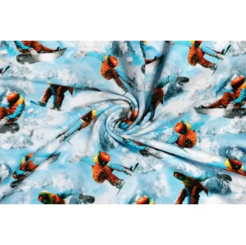 Teplákovina snowboardista