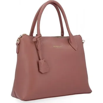 Kabelka Dámská kabelka kufřík Herisson špinavá růžová 1702A713