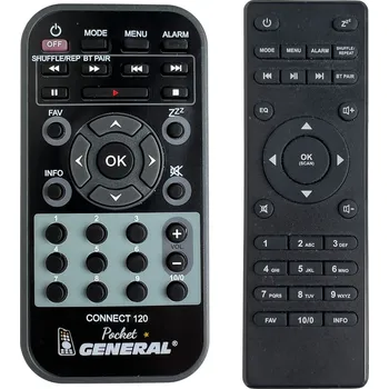 Dálkový ovladač AUNA Connect 120, 10029866, 10029867 - dálkový ovladač duplikát