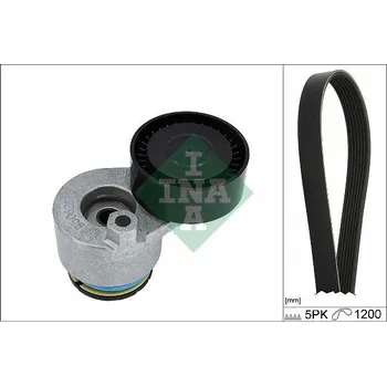 Sada žebrovaných klínových řemenů Schaeffler INA 529 0511 10