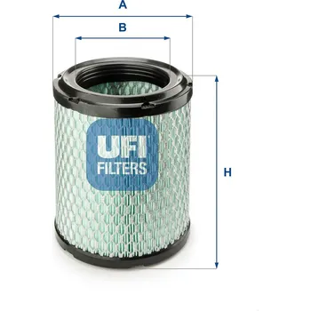 Vzduchový filtr Vzduchový filtr UFI 27.C09.00