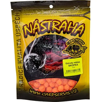 Návnadová surovina Carpservis Extrudy měkké - 35 g/skopex