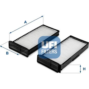 Klimatizace automobilu Filtr, vzduch v interiéru UFI 53.338.00