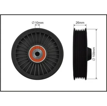 Vratná/vodicí kladka, klínový žebrový řemen CAFFARO 85-99