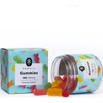 CBD Hemnia CBD Gummies 100 mg 45 g