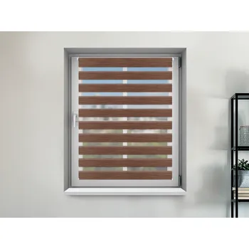 Roleta FEXI Zatemňovací Roleta Den a noc, Nature blackout skořice, A 02907, 150x30 cm