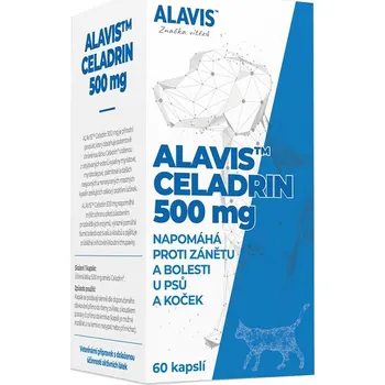 Kloubní výživa pro psa a kočku Alavis Celadrin pro psy a kočky 500 mg 60 tbl
