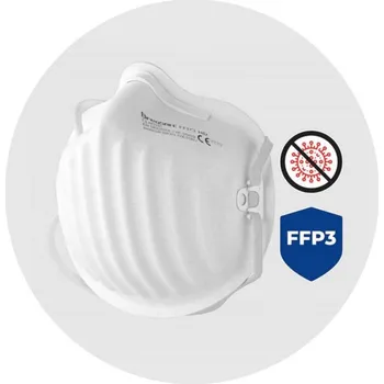 respirátor Antibakteriální nanovlákenný respirátor CLASSIC FFP3, balení 3 ks - BreaSAFE - Pardam