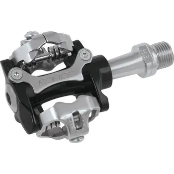 Pedál na kolo Force pedály MTB průmyslová ložiska Shimano komp. (černá)