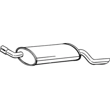 Tlumič výfuku Zadní tlumič výfuku BOSAL 185-439