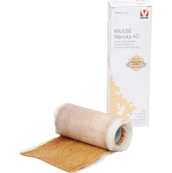 Krytí na ránu Kruuse Manuka AD sterilní krytí 10x100 cm