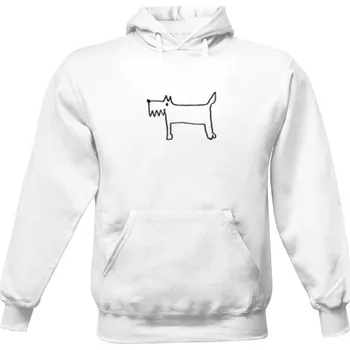 Pánská mikina Pánská mikina s kapucí s potiskem Mikina se psem pánské