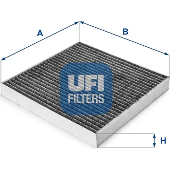 Klimatizace automobilu Filtr, vzduch v interiéru UFI 54.176.00