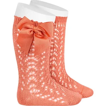 Cóndor Condor dívčí podkolenky s mašlí 25192_635 Velikost: 4 / 23 - 26 100% bavlna