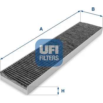 Ventilátor topení a klimatizace Filtr, vzduch v interiéru UFI 54.118.00