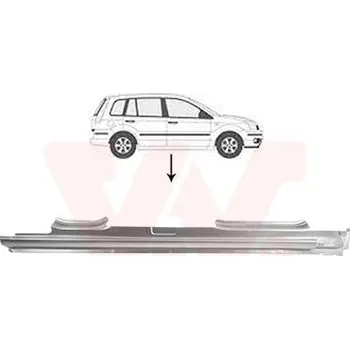 Prah karosérie Nástupní panel VAN WEZEL 1810104