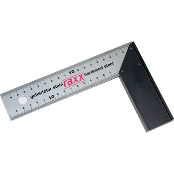 Úhloměr Raxx 1263093 Stolařský úhelník 250x135mm