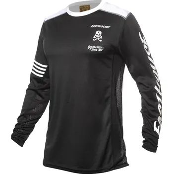 Moto dres Fasthouse Grindhouse Knox Jersey Black White Velikost: XXL