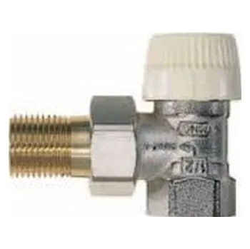 Ventil Resideo HONEYWELL HOME SL termostatický ventil pro otopné systémy, DN15, M30x1,5, 1/2" MFF, 130°C, závitový, rohový, poniklovaný mosaz