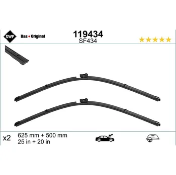 Auto-moto List stěrače SWF 119434