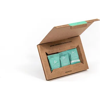 Mýdlo LeTabs Cortina sada: mýdlo v tabletě, 3 ks.